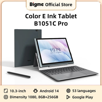 igme B1051C Pro 10.3'' Color Eink Ebook Reader Android 14 OS, Dimensity 1080, 8+256GB, Electronic Book Tablet 300PPI Ereaderigme B1051C Pro 10.3'' Color Eink Ebook Reader Android 14 OS, Dimensity 1080, 8+256GB, Electronic Book Tablet 300PPI Ereader
